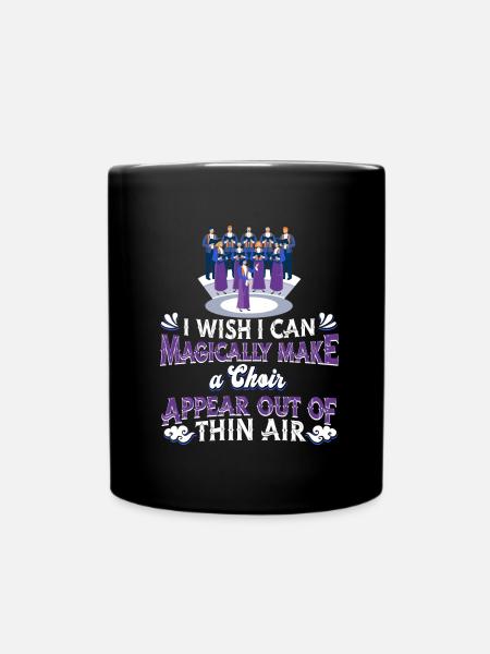 Choir Choir Singers - Full Colour Mug - black