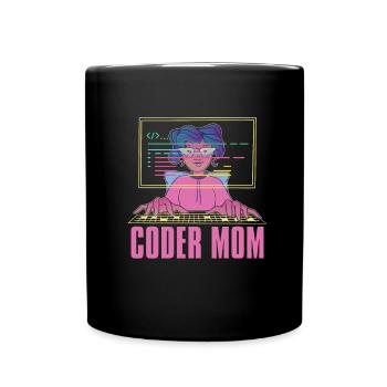 Programmeur Coder Développeur de logiciels - Mug uni - noir - Devant