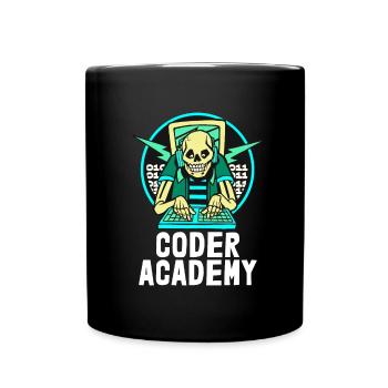 Programmeur Coder Développeur de logiciels - Mug uni - noir - Devant
