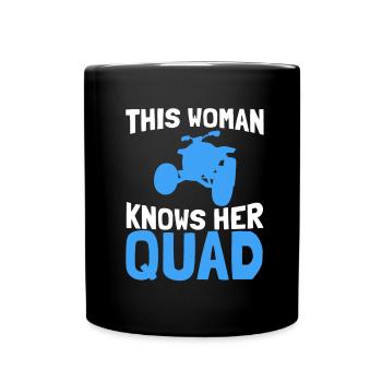 Quad Atv Motorsport - Mug uni - noir - Devant