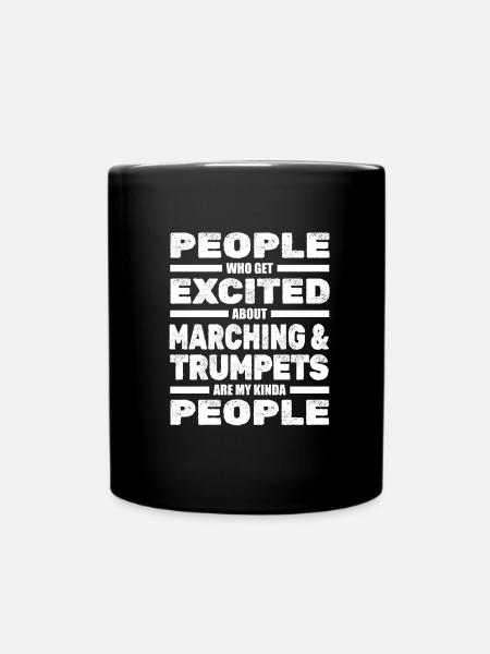 Trompette - Mug uni - noir