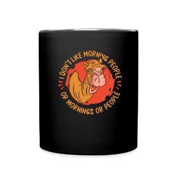 Les chameaux piétinent le dromadaire animal - Mug uni - noir - Devant