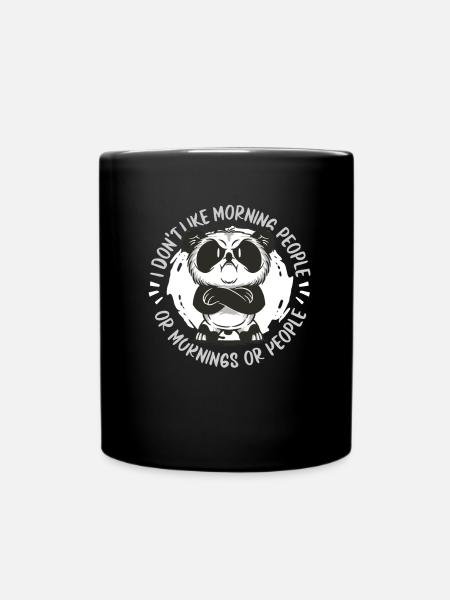 Panda Panda Ours - Mug uni - noir