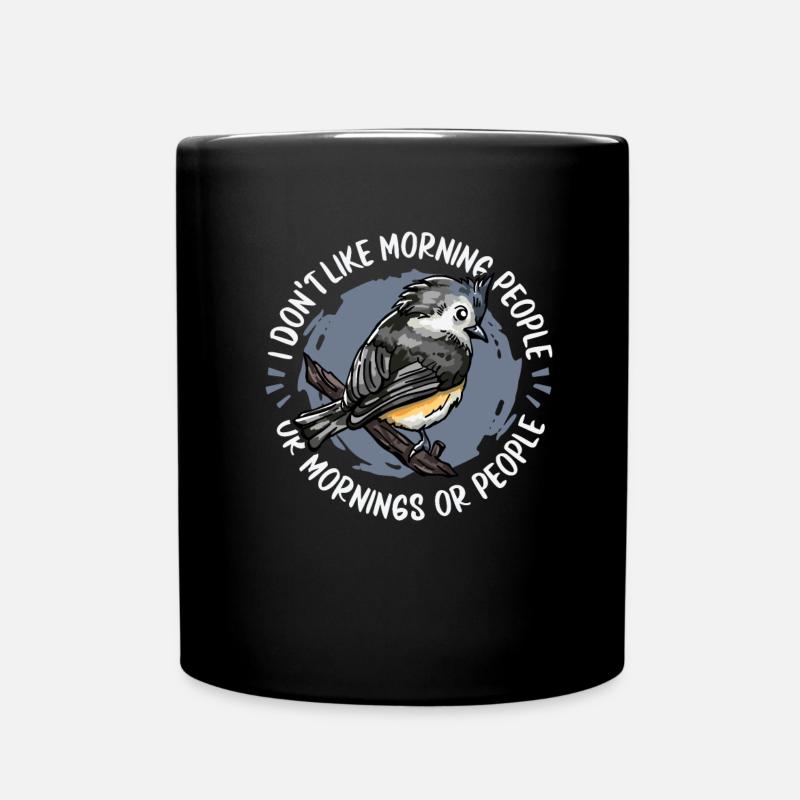 Bird Birds - Full Colour Mug - black