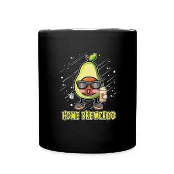 Hobby Brewer Beer Craft Beer Home Brewing - Full Colour Mug - black - Front