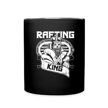 Rafting White Water Canoe Kayak - Full Colour Mug - black - Front