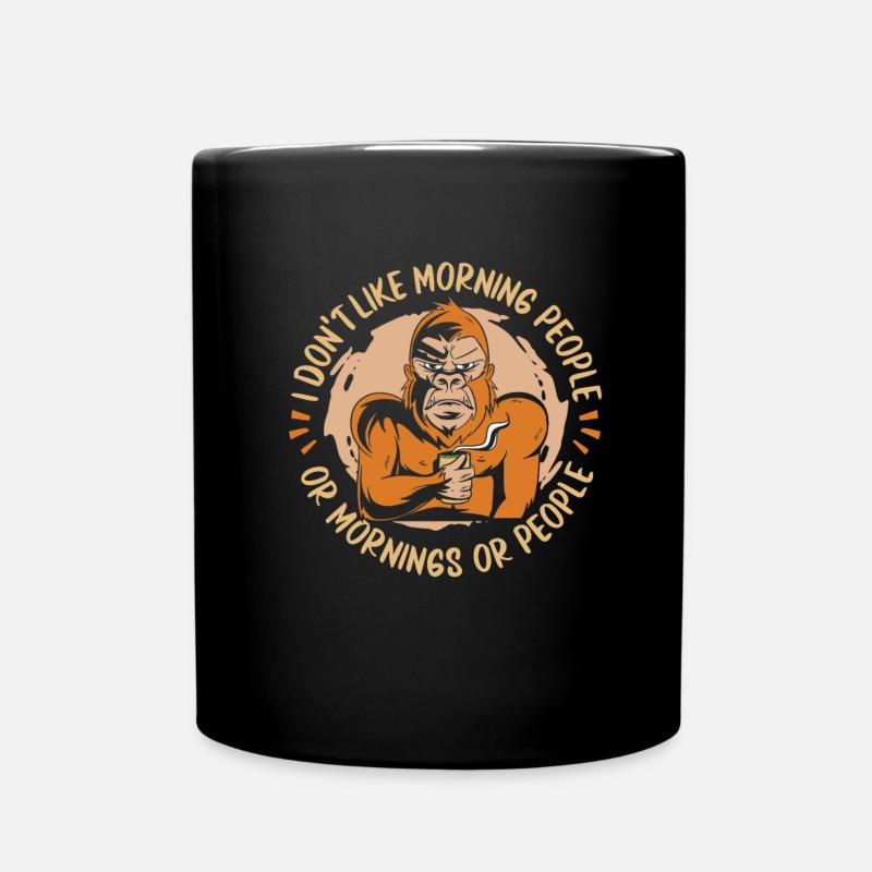 Singe - Mug uni - noir