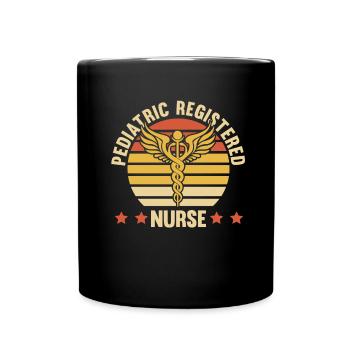 Infirmier - Mug uni - noir - Devant