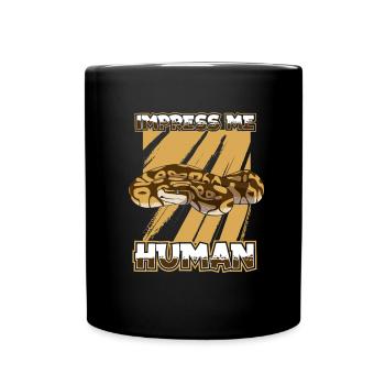 Boa Constrictor Serpent - Mug uni - noir - Devant