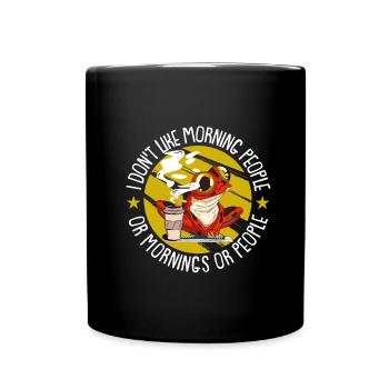 Grenouille Grenouille Amphibien - Mug uni - noir - Devant