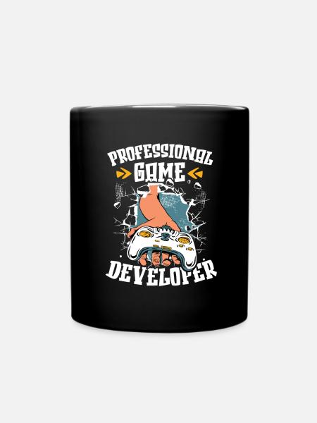 Gamer Gaming Jeux Vidéo Vidéospiele - Mug uni - noir