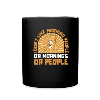 Girafe Afrique Savannah Safari - Mug uni - noir - Devant