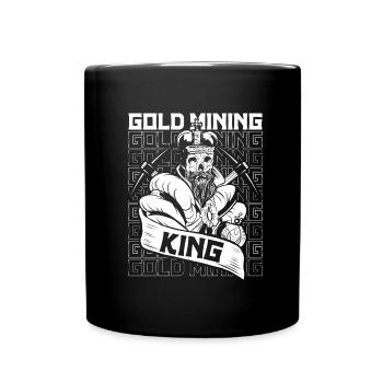 Gold Mining Gold Mine - Full Colour Mug - black - Front