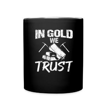 Gold Mining Gold Mine - Full Colour Mug - black - Front
