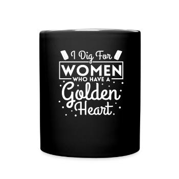 Gold Mining Gold Mine - Full Colour Mug - black - Front