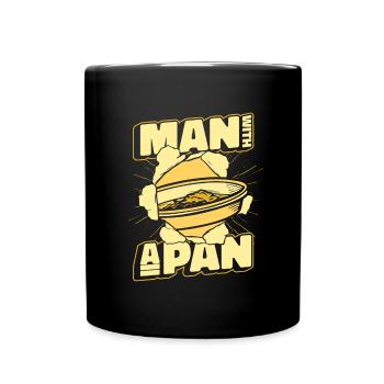 Mine d’or minière - Mug uni - noir - Devant
