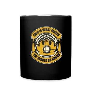 Gold Mining Gold Mine - Full Colour Mug - black - Front