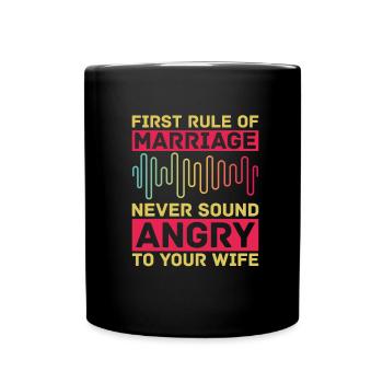 Tontechniker Sound Audio Engineer - Tasse einfarbig - Schwarz - Vorne