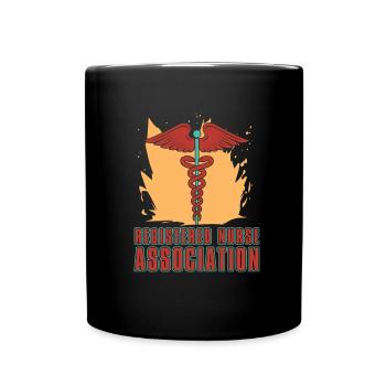 Infirmier - Mug uni - noir - Devant