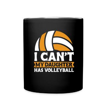 Volleyball Beach Volleyball - Full Colour Mug - black - Front
