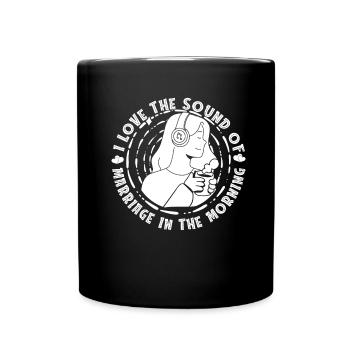 Tontechniker Sound Audio Engineer - Tasse einfarbig - Schwarz - Vorne