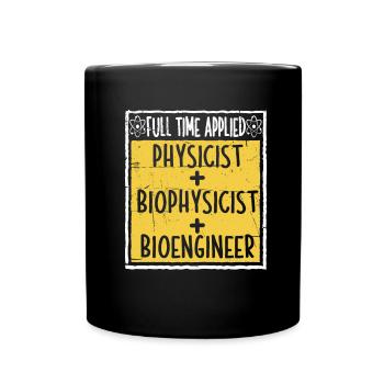 Physicien physicien - Mug uni - noir - Devant