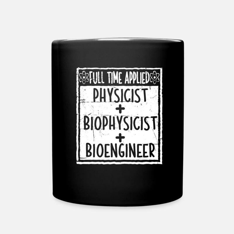 Physik Physiker - Tasse einfarbig - Schwarz