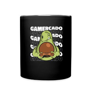 Gamer Gaming Video Games Videospiele - Tasse einfarbig - Schwarz - Vorne