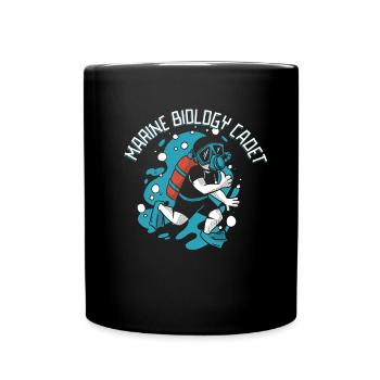 Marine biology - Full Colour Mug - black - Front