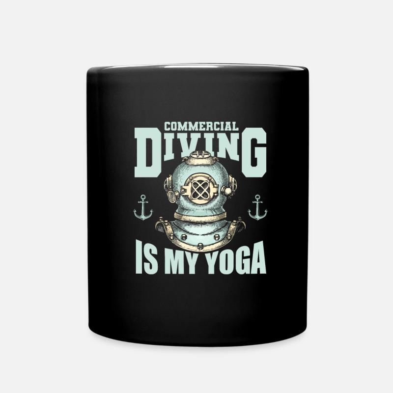 Plongée sous-marine Plongeurs Plongée - Mug uni - noir