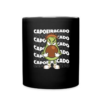 Capoeira Kamfsport Brésil Danse Martiale - Mug uni - noir - Devant