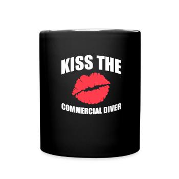 Scuba Diving Divers Diving - Full Colour Mug - black - Front
