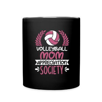 Volleyball Volleyball de plage - Mug uni - noir - Devant