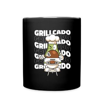 Grill grill master BBQ - Full Colour Mug - black - Front