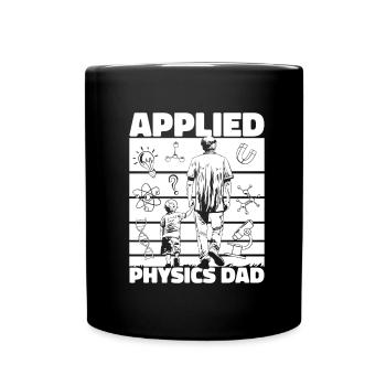 Physicien physicien - Mug uni - noir - Devant