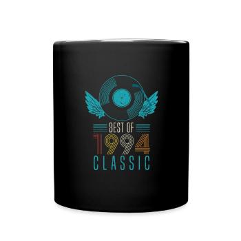 Best of 1994 Classic 28th Birthday Record - Mug uni - noir - Devant