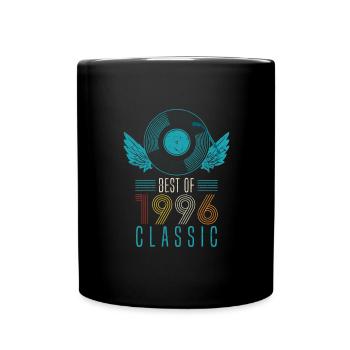 Best of 1996 Classic 26th Birthday Record - Mug uni - noir - Devant