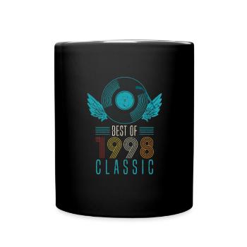 Best of 1998 Classic 24th Birthday Record - Mug uni - noir - Devant