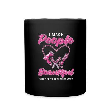 Coiffeur Coiffeur Coiffure Coiffure Coiffure Coiffure - Mug uni - noir - Devant
