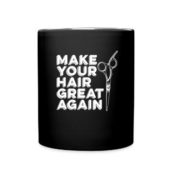 Coiffeur Coiffeur Coiffure Coiffure Coiffure Coiffure - Mug uni - noir - Devant