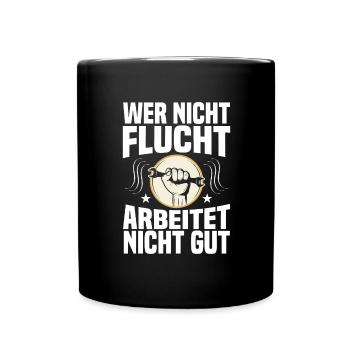 Artisan Tournevis Voiture Mécanicien Cadeau - Mug uni - noir - Devant