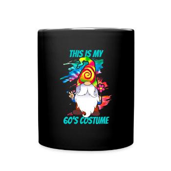 das ist mein 60's Kostüm - 1960er jahre - Tasse einfarbig - Schwarz - Vorne