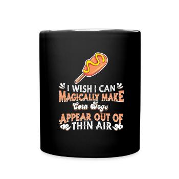 Corn dog - Full Colour Mug - black - Front