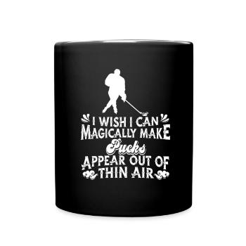 Hockey sur glace Équipe de joueurs de hockey sur glace - Mug uni - noir - Devant
