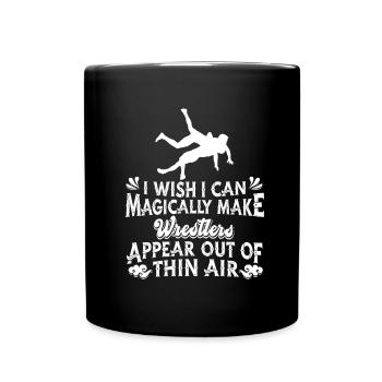Lutteur de lutte - Mug uni - noir - Devant