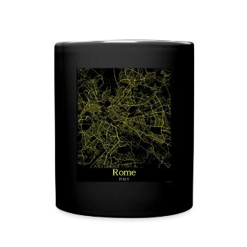 Rome Roma Italy T-Shirt Holiday - Full Colour Mug - black - Front