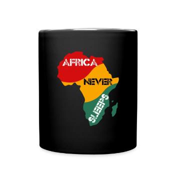 Africa Zimbabwe Holiday Gift T-shirt - Full Colour Mug - black - Front