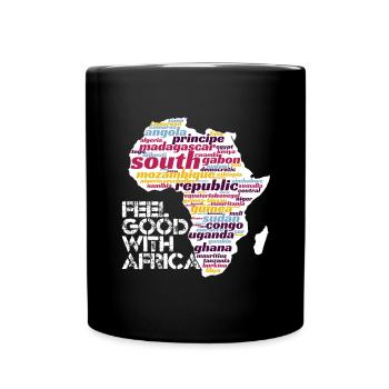 Africa Zimbabwe Holiday Gift T-shirt - Full Colour Mug - black - Front