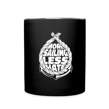 Voilier Voilier Sailor - Mug uni - noir - Devant