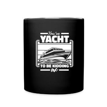 Voilier Voilier Sailor - Mug uni - noir - Devant